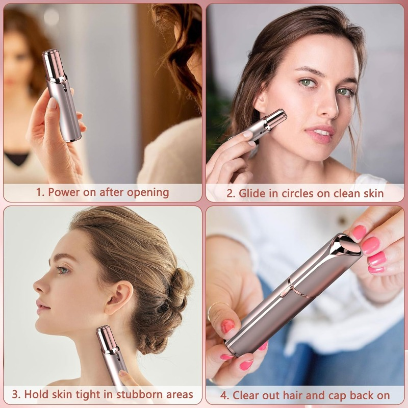 Mini Facial Hair Remover � Pain-Free, Precise & Compact